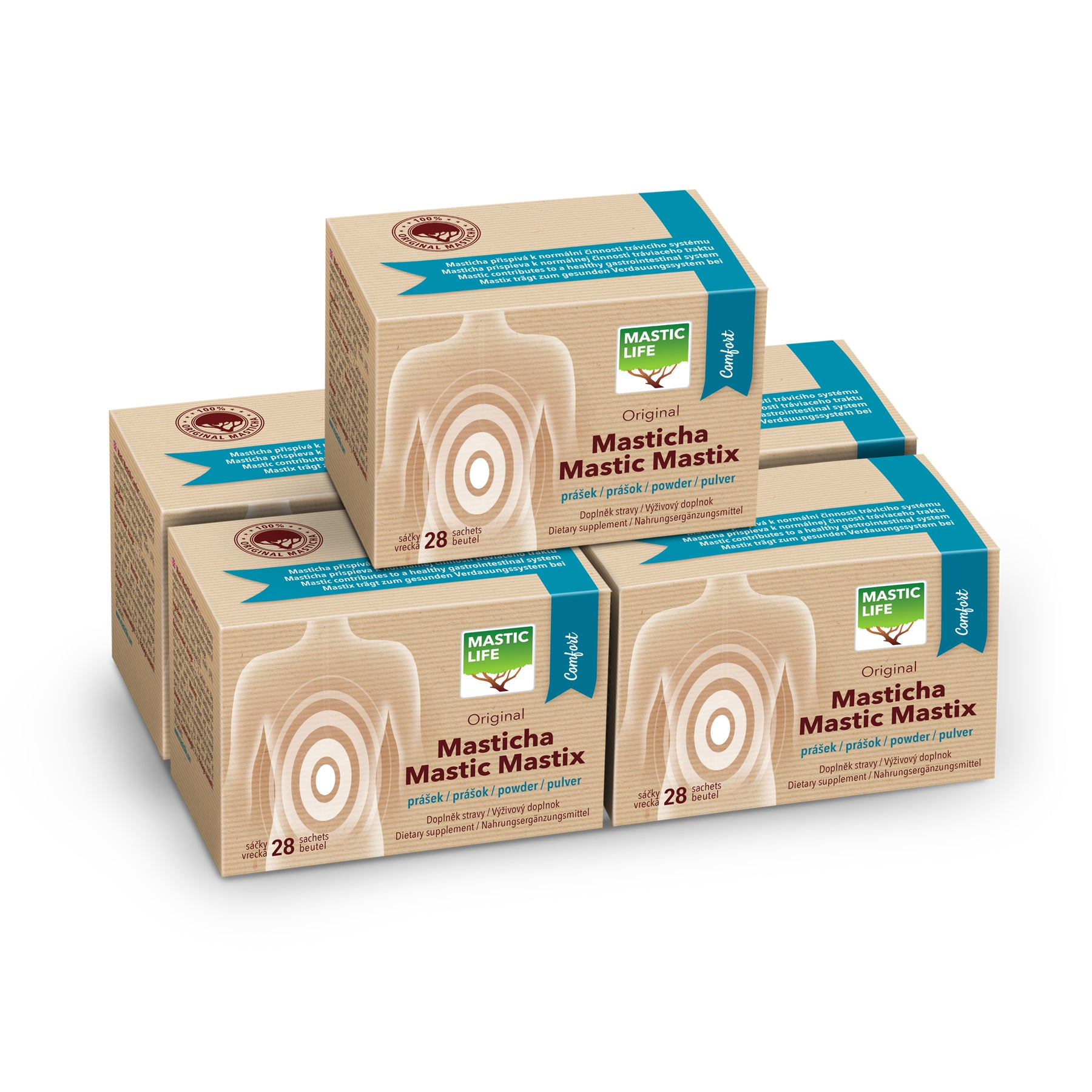 Masticha Comfort Economy Pack (140 vreciek) Masticlife