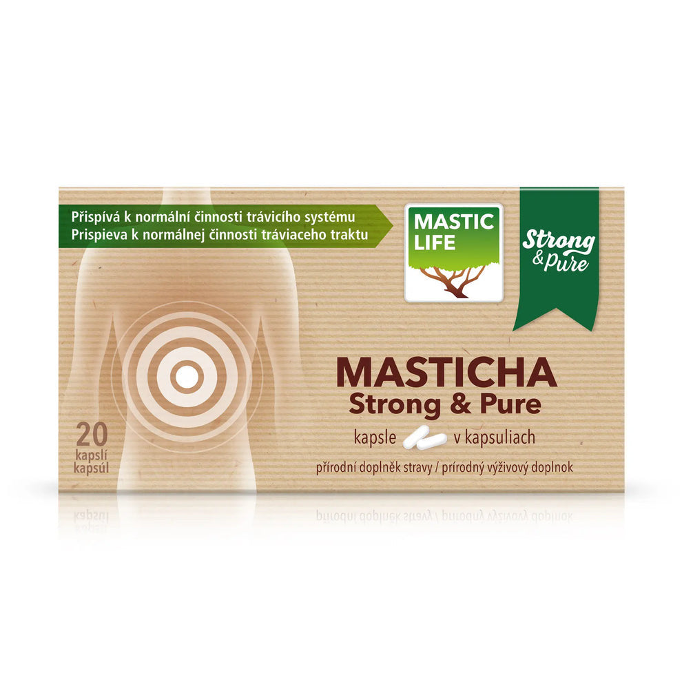 Masticha Strong&Pure Mini Pack (20 kapsúl) Masticlife