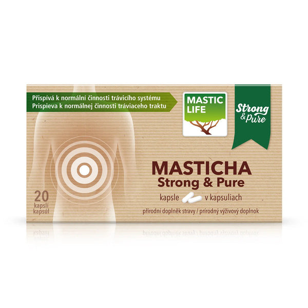 Masticha Strong&Pure Mini Pack (20 kapsúl) Masticlife