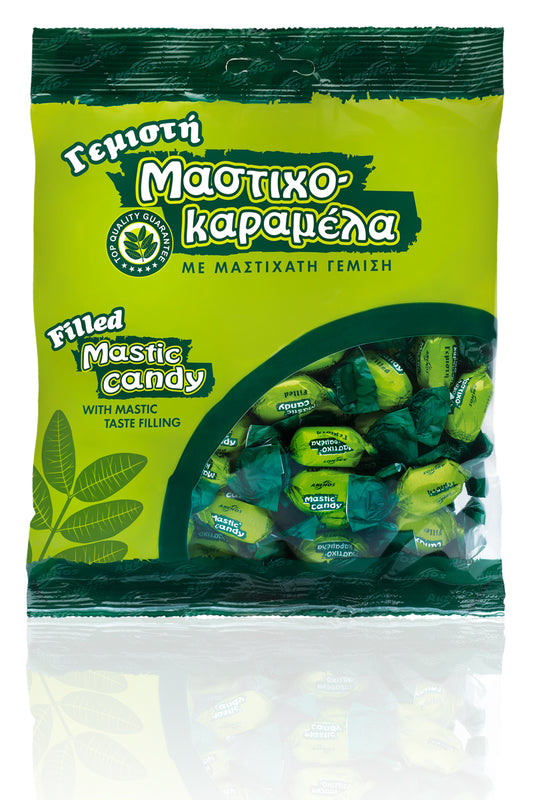 Mastichové cukríky plnené mastichovým krémom 200 g