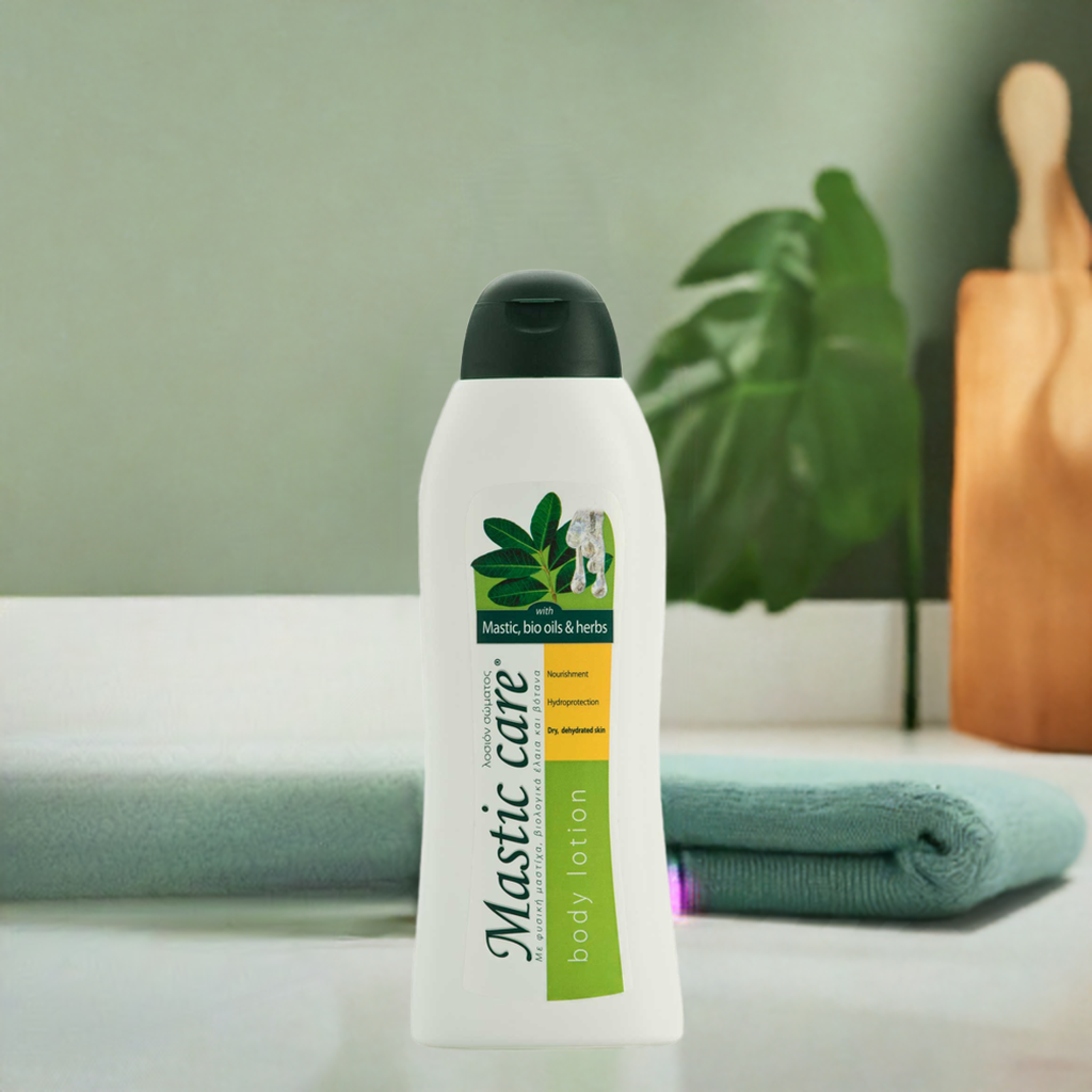 Telové mlieko s mastichou, bio olejmi a bylinami 300 ml