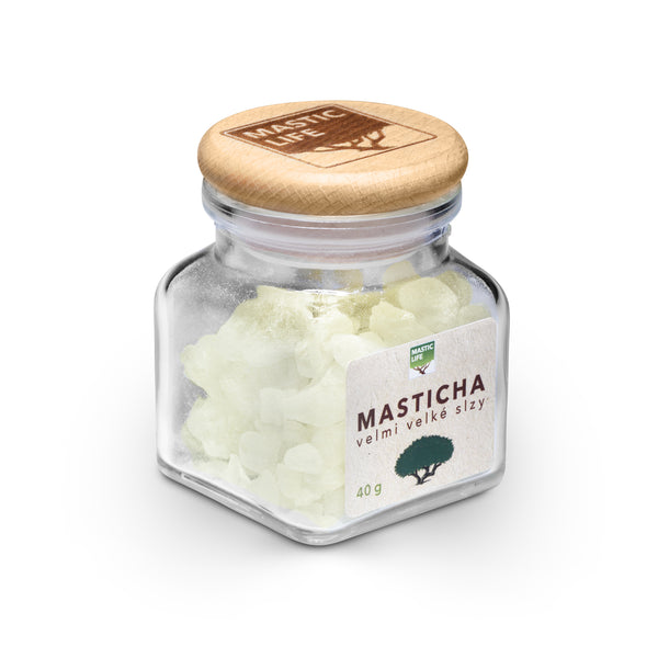 Mastichové slzy limitovaná edícia , veľmi veľké kryštály (40 g)
