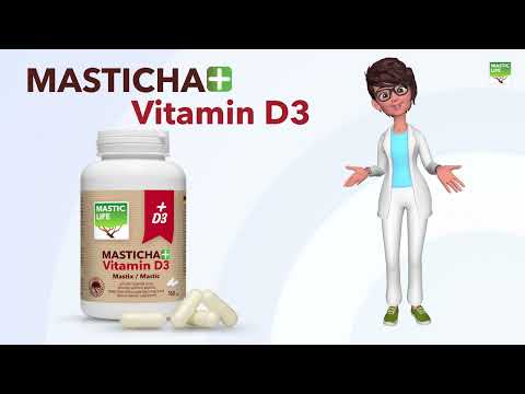 Masticha+ Vitamin D3 (160 kapsúl) Masticlife