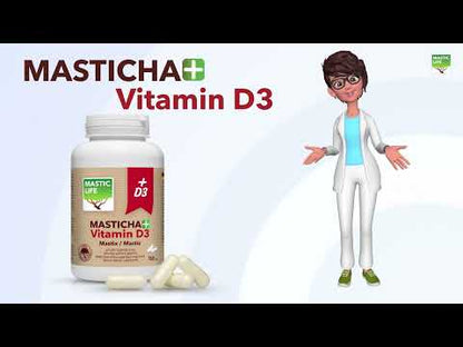 Masticha+ Vitamin D3 (160 kapsúl) Masticlife