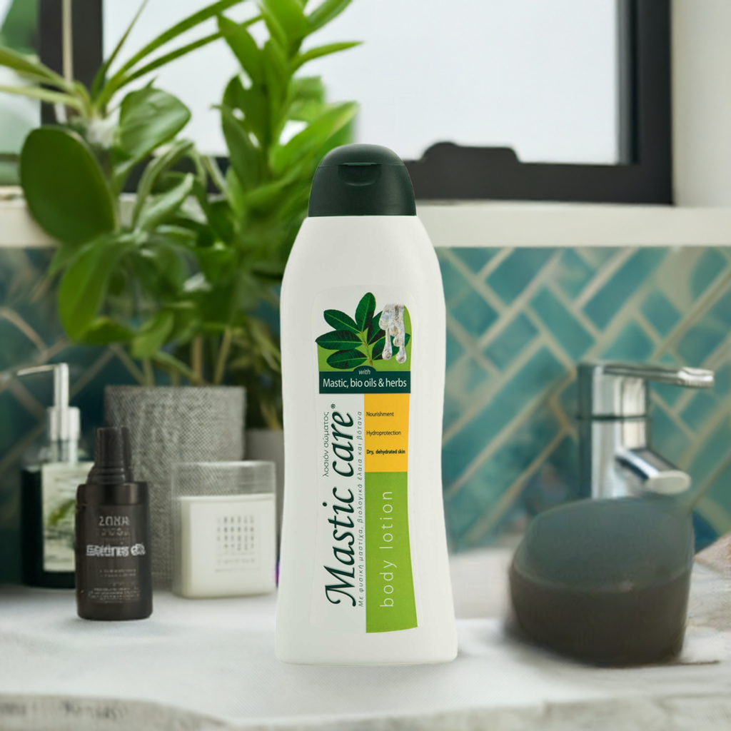 Telové mlieko s mastichou, bio olejmi a bylinami 300 ml