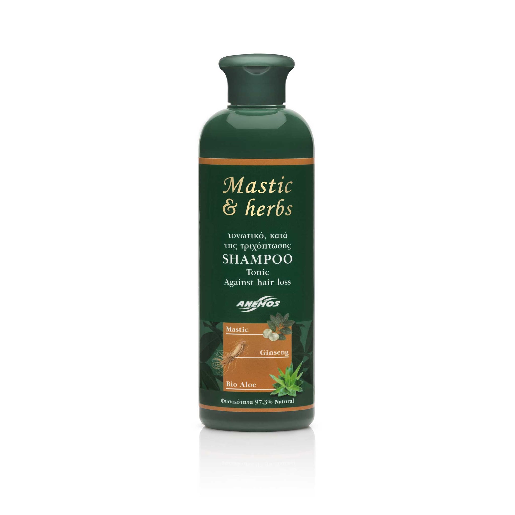 Tonizačný šampón proti vypadávaniu vlasov 300 ml Mastic&herbs